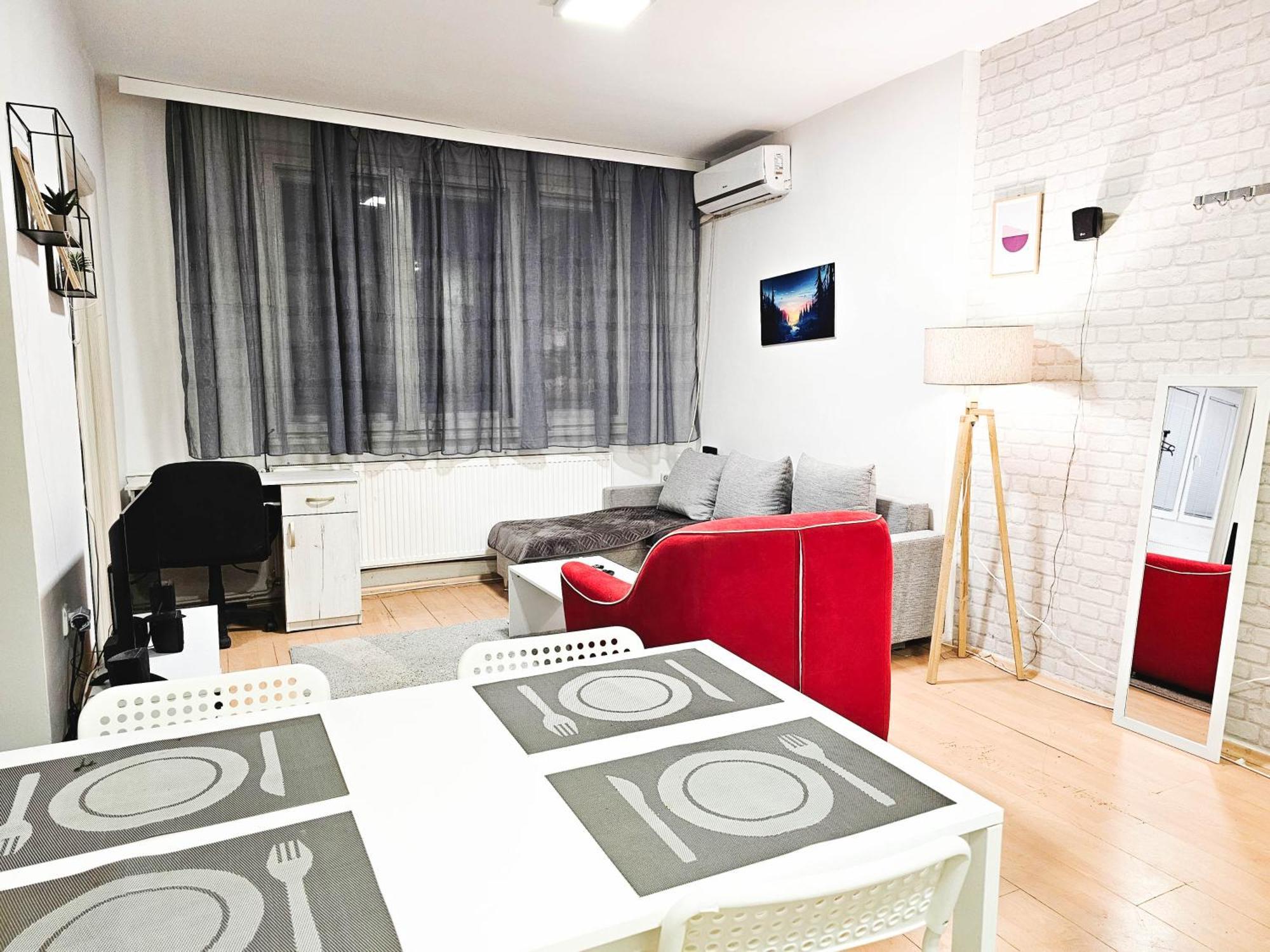 Rooftop Apartment At Mainsquare Skopje Exteriör bild